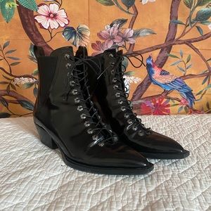 Coach Spazzolato Lace Up